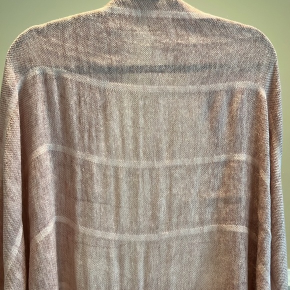 Wrap Scarf Pink and Gold Metallic - Picture 4 of 7